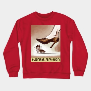 Woman life freedom Crewneck Sweatshirt